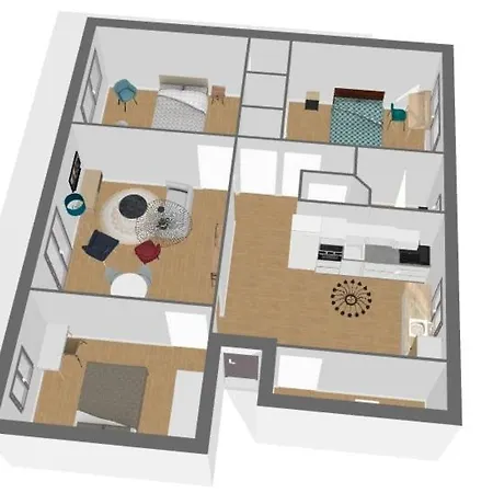 L Arsenal Comfortable 3 Bedrooms