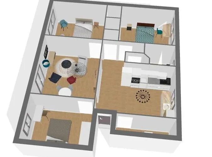 L Arsenal Comfortable 3 Bedrooms